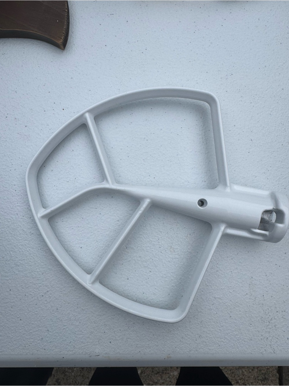 KitchenAid White Flat Beater Mixer Attachment